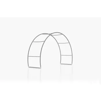 Brama tekstylna w kształcie łuku C 389x250