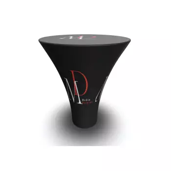 Stand informacyjny w kształcie kielicha