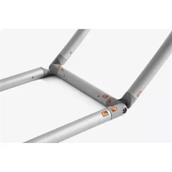 Ścianka tekstylna o owalnym kształcie