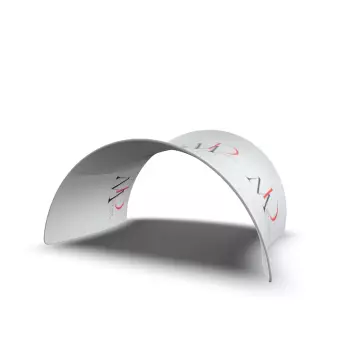 Ścianka tekstylna tunel 555x245 z wydrukiem