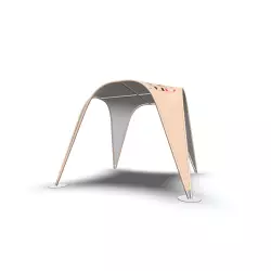 Namiot reklamowy rurkowy Rio z wydrukiem