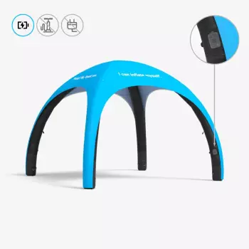 Automatyczny namiot nadmuchiwany PREMIUM z wydrukiem