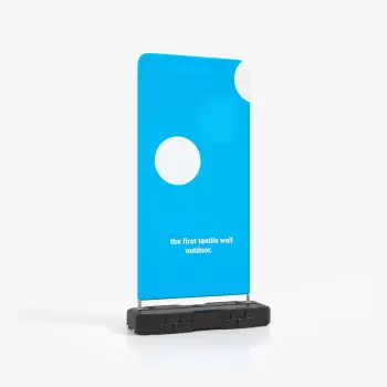 Ścianka tekstylna zewnętrzna Presto