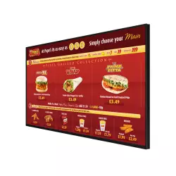 Menuboard zarządzany zdalnie