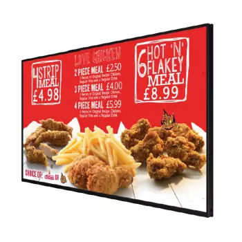 Menuboard zarządzany zdalnie