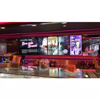 Menuboard zarządzany zdalnie