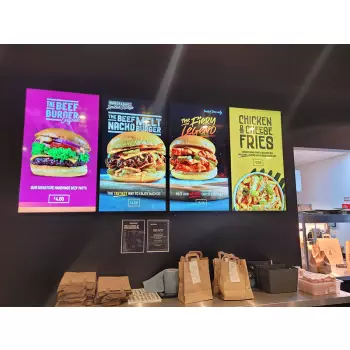 Menuboard zarządzany zdalnie