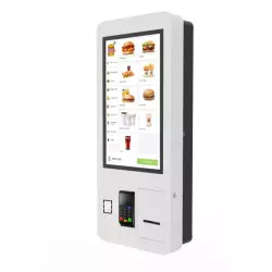 Samoobsługowy kiosk dotykowy PCAP 27 cali do punktów sprzedaży