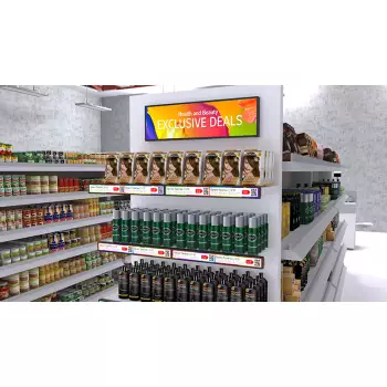 Multimedialna dotykowa listwa cenowa 23 cale