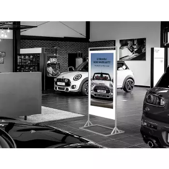 Dwustronny totem Slim 55 cali