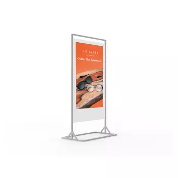 Dwustronny totem Slim 55 cali