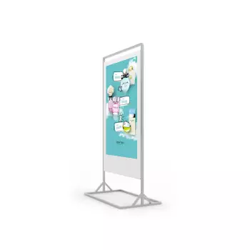 Dwustronny totem Slim 55 cali