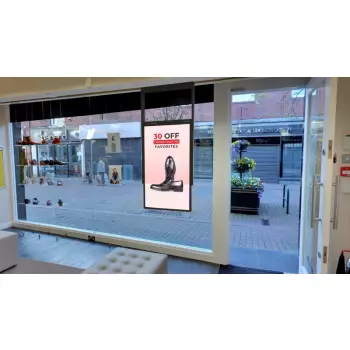 Wiszący dwustronny wyświetlacz