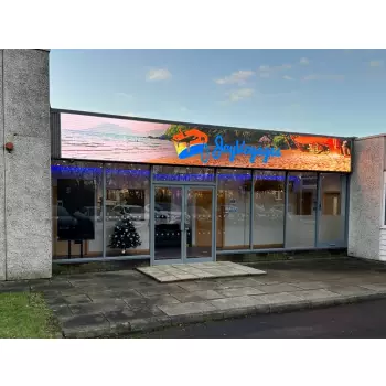 Zewnętrzny wyświetlacz sklepowy DV-LED 156 cali