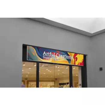 Zewnętrzny wyświetlacz sklepowy DV-LED 156 cali