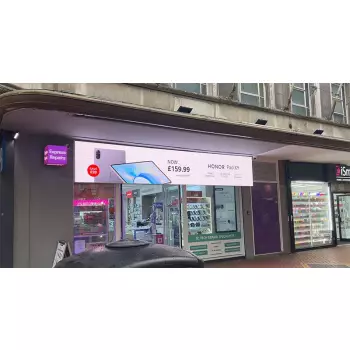 Zewnętrzny wyświetlacz sklepowy DV-LED 156 cali