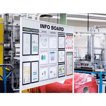 Ramka magnetyczna A4 do metalowych powierzchni