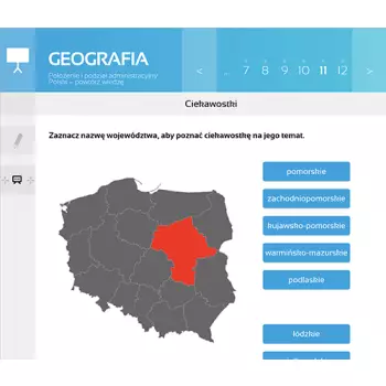 Multimedialne Pracownie Przedmiotowe Geografia