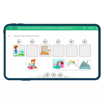 mTalent Autyzm. Rozumienie i naśladowanie mowy + Mowa w kontekście społecznym cz. 1