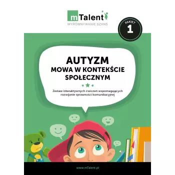 mTalent Autyzm. Mowa w kontekście społecznym cz. 1