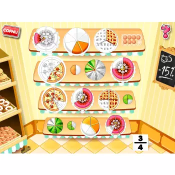 Didakta - Ułamki 1/2