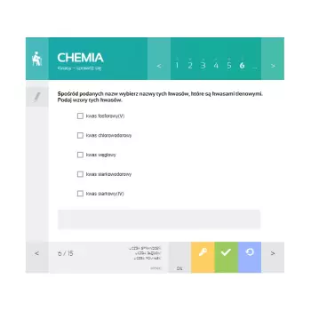 Multimedialne Pracownie Przedmiotowe Chemia