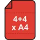 4+4 xA4