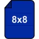 8x8cm