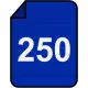 250 kluczy