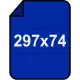 297x74
