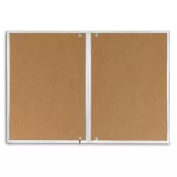 Dwudrzwiowa, korkowa gablota Tendance