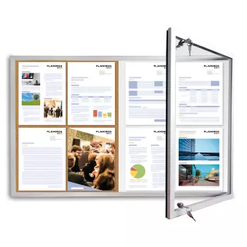 Gablota Tendance z tablicą korkową