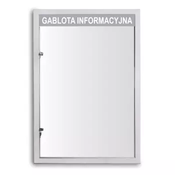 Gablota Creacom INFO/MENU