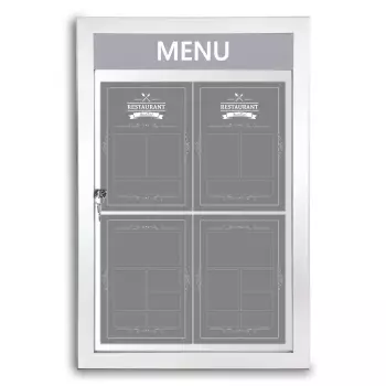 Gablota Creacom INFO/MENU