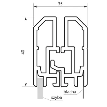 Zewnętrzna gablota Creacom