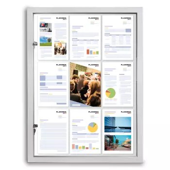 Zewnętrzna gablota Creacom