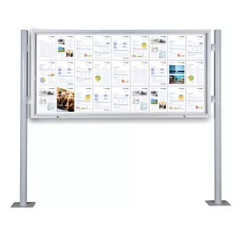 Dwustronna gablota Classique o profilu 167 mm