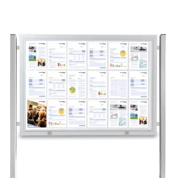 Jednostronna gablota Classique drzwi skrzydłowe