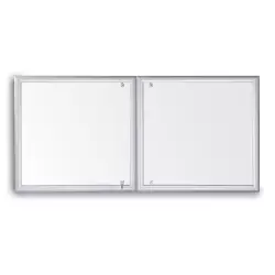 Zewnętrzna dwudrzwiowa gablota Reverso