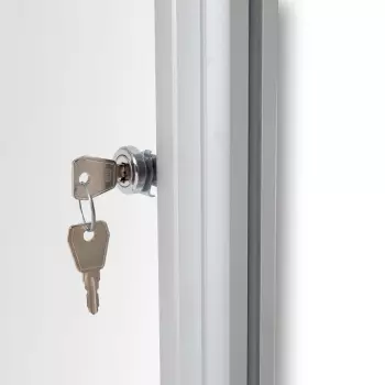 Zewnętrzna dwudrzwiowa gablota Reverso