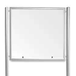 Jednostronna wolnostojąca gablota Reverso