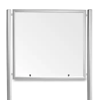 Jednostronna wolnostojąca gablota Reverso