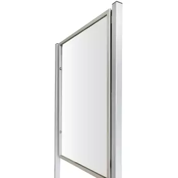 Jednostronna, wolnostojąca gablota Tendance