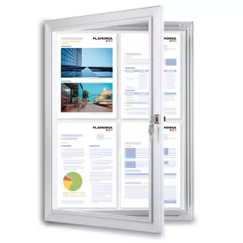 Zewnętrzna gablota Classique 45 drzwi skrzydłowe