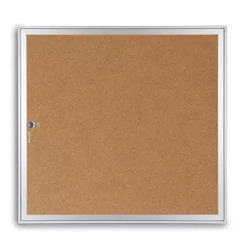 Korkowa gablota Standing z bezpiecznymi narożnikami