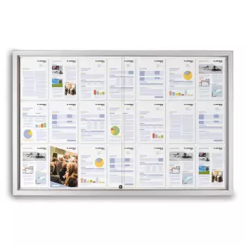 Gablota Luxe z przesuwanymi drzwiami