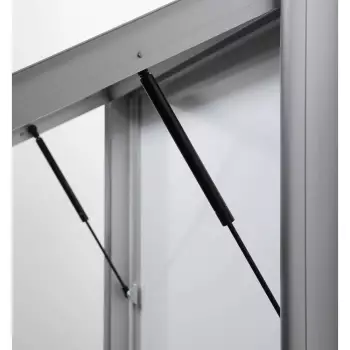 Głęboka gablota do użytku zewnętrznego