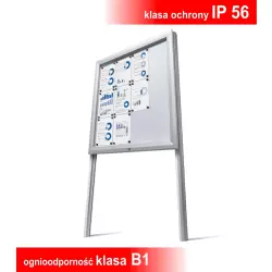 Gablota zewnętrzna ognioodporna