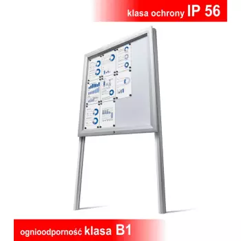 Gablota zewnętrzna ognioodporna