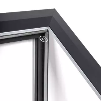 Gablota zewnętrzna ognioodporna czarna